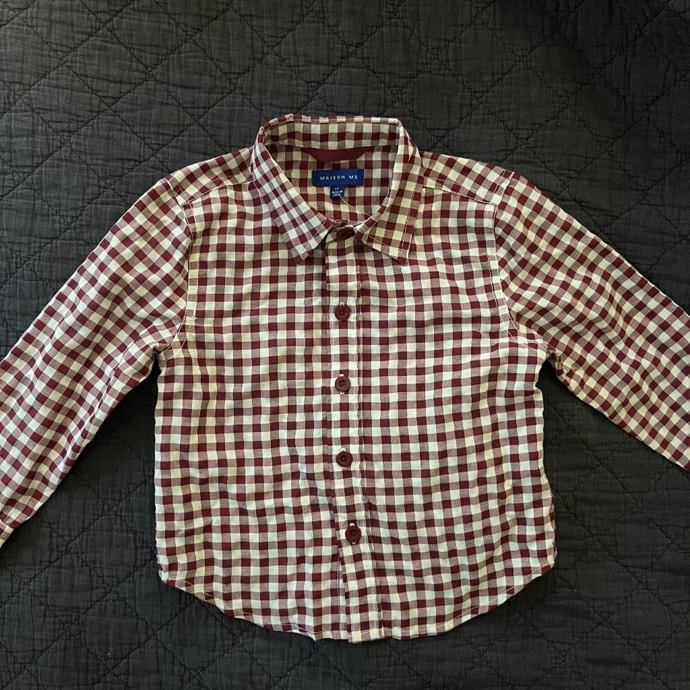 Maisonette Gingham Button Down
